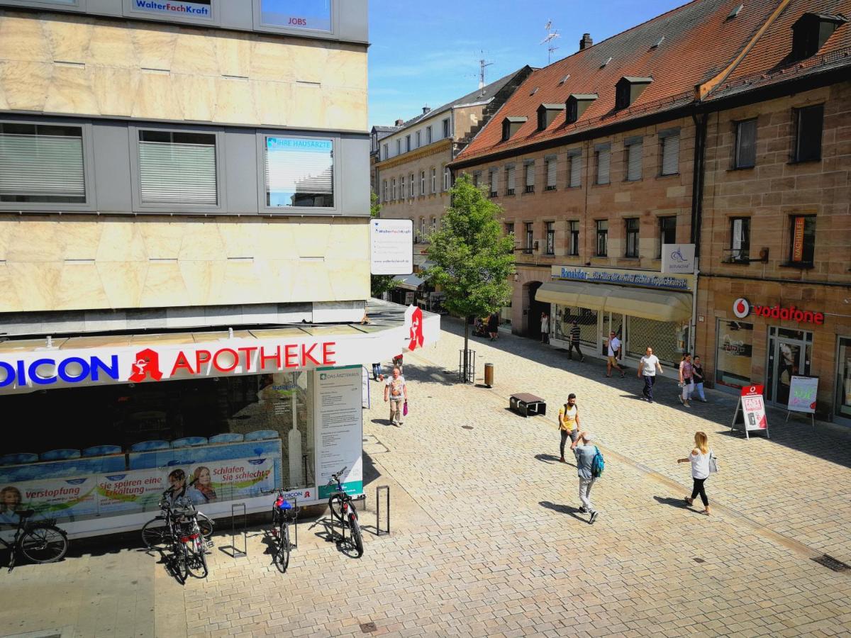 Privatzimmer Fuerth Zentrum Eksteriør billede